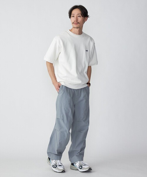 PENNEYS(ぺニーズ)の「*【SHIPS別注】PENNEYS: FOX ロゴ ワッペン ショートスリーブ スウェット 23SS(Tシャツ/カットソー・メンズ・オフホワイト/グレー/ネイビー/ロイヤルブルー・SMALL/MEDIUM/LARGE/X-LARGE)」の14枚目の写真
