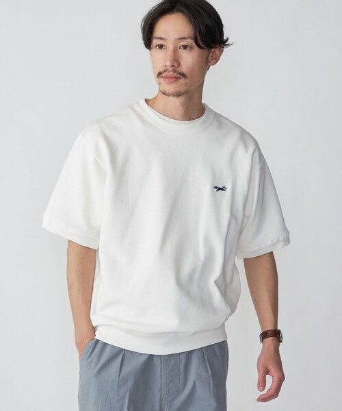 PENNEYS(ぺニーズ)の「*【SHIPS別注】PENNEYS: FOX ロゴ ワッペン ショートスリーブ スウェット 23SS(Tシャツ/カットソー・メンズ・オフホワイト/グレー/ネイビー/ロイヤルブルー・SMALL/MEDIUM/LARGE/X-LARGE)」の15枚目の写真