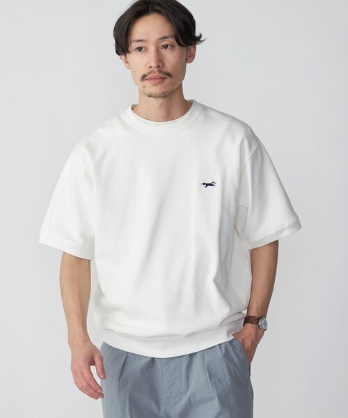 PENNEYS(ぺニーズ)の「*【SHIPS別注】PENNEYS: FOX ロゴ ワッペン ショートスリーブ スウェット 23SS(Tシャツ/カットソー・メンズ・オフホワイト/グレー/ネイビー/ロイヤルブルー・SMALL/MEDIUM/LARGE/X-LARGE)」の16枚目の写真
