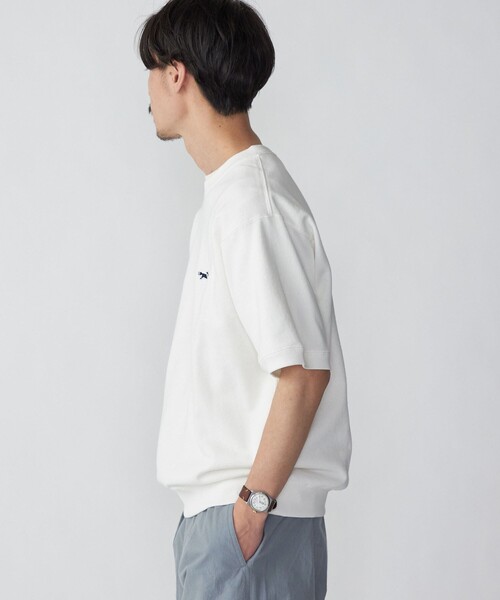 PENNEYS(ぺニーズ)の「*【SHIPS別注】PENNEYS: FOX ロゴ ワッペン ショートスリーブ スウェット 23SS(Tシャツ/カットソー・メンズ・オフホワイト/グレー/ネイビー/ロイヤルブルー・SMALL/MEDIUM/LARGE/X-LARGE)」の17枚目の写真