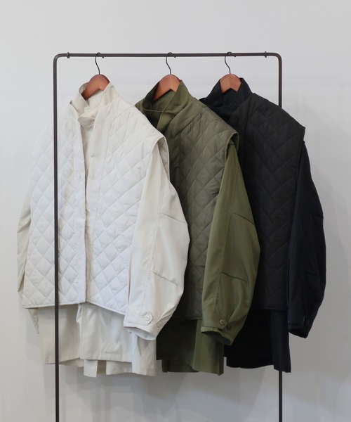 hellam（へラム）の「4WAY ミドル丈モッズコート（モッズコート・レディース・アイボリー/カーキ/ブラック・FREE）」の18枚目の写真