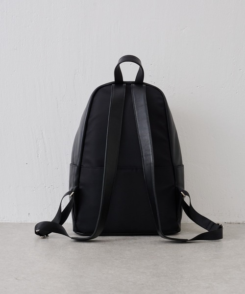お値下げ　ビアズリー beardsley レザーコンビリュック黒　美品　A4対応 BEARDSLEY（ビアズリー） レザーリュック （black） バッグ