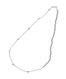◆JAMIRAY(ジャミレイ) SILVER BEADS SHORT ネックレス