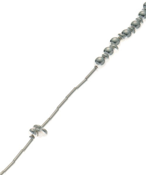 JAMIRAY（ジャミレイ）の「◆JAMIRAY(ジャミレイ) SILVER BEADS SHORT ネックレス（ネックレス・レディース・シルバー・00）」の4枚目の写真