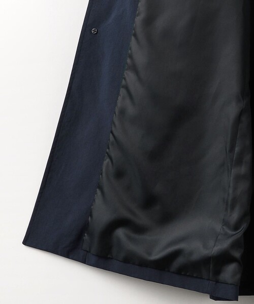 green label relaxing(グリーンレーベルリラクシング)の「ナイロンオックス ラグラン ステンカラーコート -撥水-(ステンカラーコート・メンズ・ベージュ/ネイビー/ケリー/ロイヤルブルー・XL/XS/S/M/L)」の16枚目の写真
