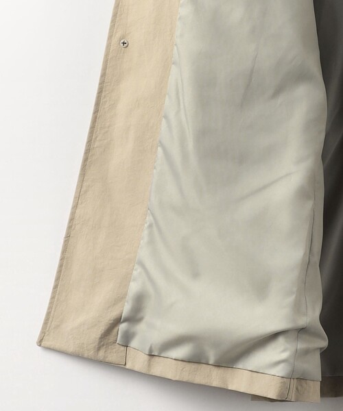 green label relaxing(グリーンレーベルリラクシング)の「ナイロンオックス ラグラン ステンカラーコート -撥水-(ステンカラーコート・メンズ・ベージュ/ネイビー/ケリー/ロイヤルブルー・XL/XS/S/M/L)」の18枚目の写真