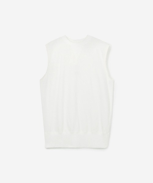 THE SHINZONE(ザ シンゾーン)の「THE SHINZONE | SWEAT VEST WOMEN(ベスト・レディース・グレー/ホワイト・F)」の19枚目の写真