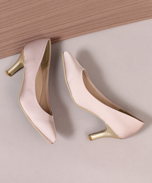 Parade（パレード）の「【極ふわっ】7cmヒールプレーンパンプス　22091【Parade】（パンプス・レディース・ブラック系その他/シルバー/ライトベージュ/ベージュ系その他/ブラック系その他2/ブラック/ライトグレー/ゴールド・22.0cm/23.0cm/24.0cm/23.5cm/24.5cm/25.0cm/25.5cm/22.5cm）」の5枚目の写真