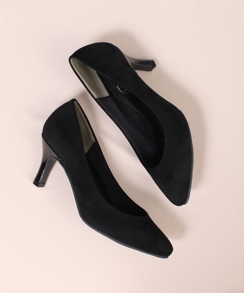 Parade（パレード）の「【極ふわっ】7cmヒールプレーンパンプス　22091【Parade】（パンプス・レディース・ブラック系その他/シルバー/ライトベージュ/ベージュ系その他/ブラック系その他2/ブラック/ライトグレー/ゴールド・22.0cm/23.0cm/24.0cm/23.5cm/24.5cm/25.0cm/25.5cm/22.5cm）」の2枚目の写真