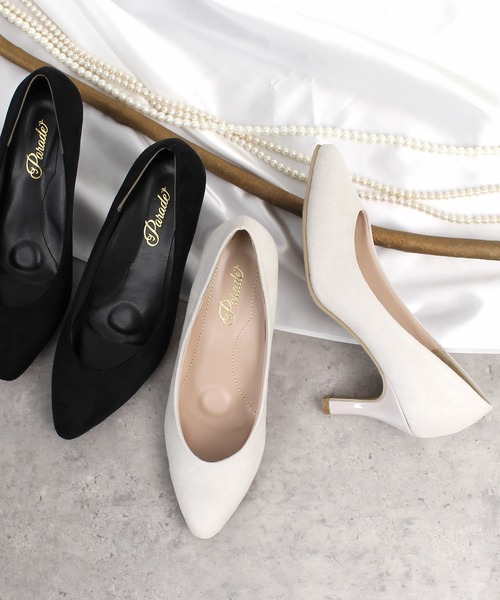 Parade（パレード）の「【極ふわっ】7cmヒールプレーンパンプス　22091【Parade】（パンプス・レディース・ブラック系その他/シルバー/ライトベージュ/ベージュ系その他/ブラック系その他2/ブラック/ライトグレー/ゴールド・22.0cm/23.0cm/24.0cm/23.5cm/24.5cm/25.0cm/25.5cm/22.5cm）」の12枚目の写真