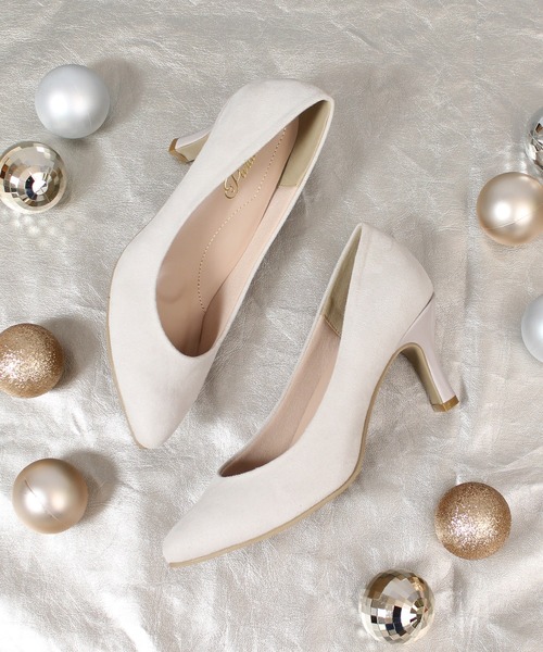 Parade（パレード）の「【極ふわっ】7cmヒールプレーンパンプス　22091【Parade】（パンプス・レディース・ブラック系その他/シルバー/ライトベージュ/ベージュ系その他/ブラック系その他2/ブラック/ライトグレー/ゴールド・22.0cm/23.0cm/24.0cm/23.5cm/24.5cm/25.0cm/25.5cm/22.5cm）」の18枚目の写真