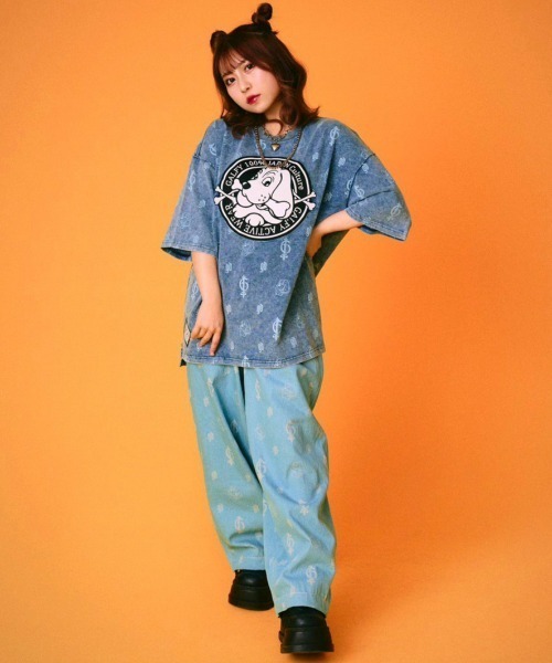 GALFY（ガルフィー）の「【GALFY/ガルフィー】紋紋 GALFY デニムパンツ 