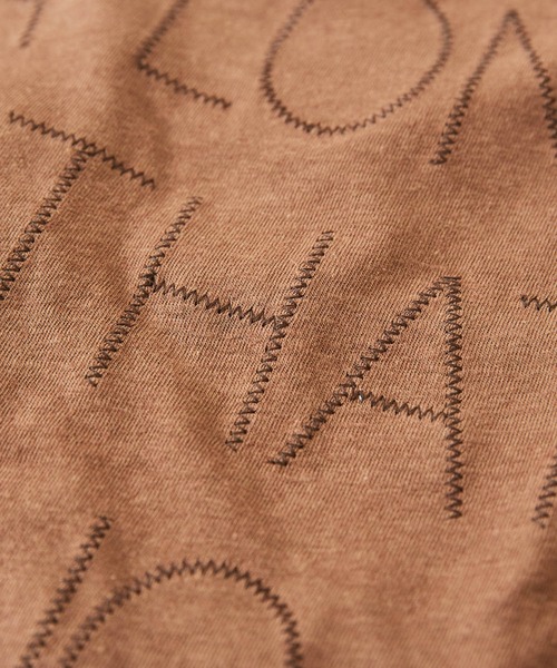 TOBILA（トビラ）の「綿麻天竺バックツイストクルーネックTシャツ（Tシャツ/カットソー・レディース・スミクロ/ピンク/ホワイト/ブラウン・M）」の14枚目の写真
