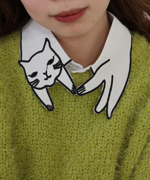 FUNALIVE(ファンアライブ)の「je crois soi レース刺繍&ビジュー 付け衿(付け襟・レディース・A/B/C/D/E/F/G/H/I/J/K/L/P/R/S/T/U/V/W/M/N/O/Q/X/Y/その他/Z/その他1/その他2/その他3/その他8/その他4/その他9/その他5/その他16/その他17/その他18/その他6/その他7/その他10/その他11/その他12/その他13/その他14/その他15/その他28/その他29/その他30/その他31/その他32/その他22/その他23/その他24/その他25/その他26/その他27/その他19/その他20/その他21/その他34/その他33/ホワイト系2/ホワイト系3/ブラック系/ブラック系1/ブラック系2/ブラック系3/その他35/ブラック系4/ホワイト系/ホワイト系1/ホワイト系4/ブルー系3/ホワイト系6/ブルー系/ブルー系1/ホワイト系7/ブラック系5/ブラック系6/ブラック系7/ブラック系8/ホワイト系5/ブルー系2/ホワイト系8/ホワイト系9/ブラック系9/ブラック系その他2/ホワイト系その他2/ブラック系その他/ホワイト系その他4/ブラック系その他3/ホワイト系その他/ホワイト系その他3/ホワイト系その他5・FREE)」の14枚目の写真