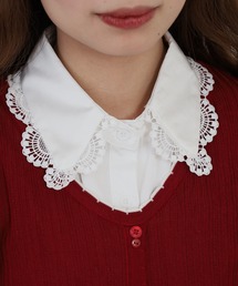 FUNALIVE（ファンアライブ）の「je crois soi レース刺繍＆ビジュー 付け衿（付け襟）」