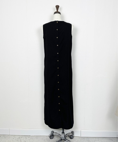 StyleSea（スタイルシー）の「Vネックデザインワンピース（ワンピース・レディース・アイボリー/ライトベージュ/オレンジ/ブラック・MEDIUM）」の7枚目の写真