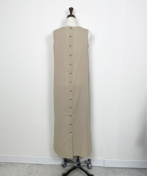 StyleSea（スタイルシー）の「Vネックデザインワンピース（ワンピース・レディース・アイボリー/ライトベージュ/オレンジ/ブラック・MEDIUM）」の13枚目の写真