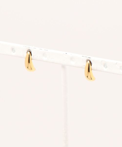 iso（イソ）の「【ステンレス】ミニドロップピアス（ピアス（両耳用）・レディース・シルバー/ゴールド・FREE）」の15枚目の写真