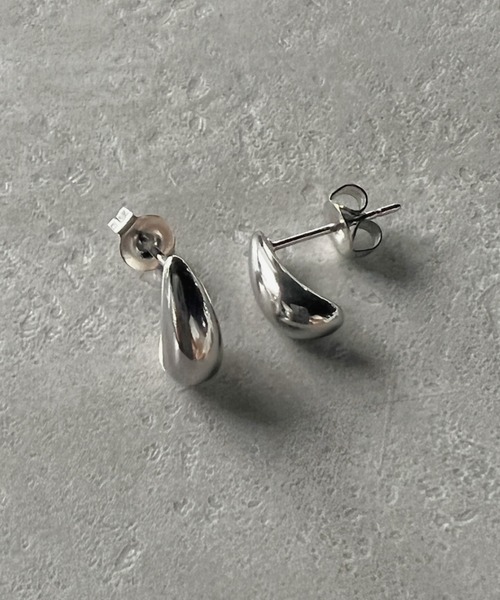 iso（イソ）の「【ステンレス】ミニドロップピアス（ピアス（両耳用）・レディース・シルバー/ゴールド・FREE）」の21枚目の写真