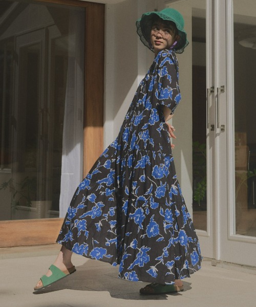 manana suerte（マニャーナスエルテ）の「オリジナルプリントリゾートワンピース（ワンピース・レディース・その他1/その他2/その他3/その他4/その他5・FREE）」の7枚目の写真