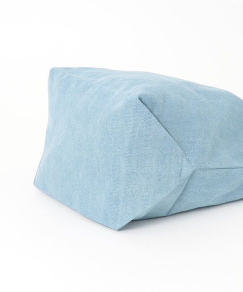 AMERICAN HOLIC（アメリカンホリック）の「デニムフリルバッグ（エコバッグ/サブバッグ・レディース・サックスブルー・FREE）」の12枚目の写真