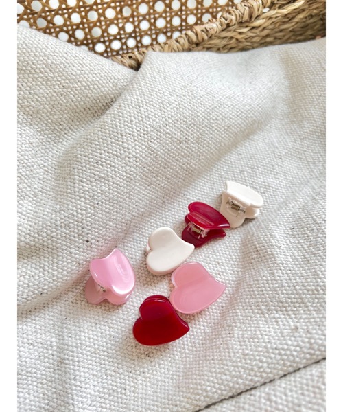 JUMELLE（ジュメロ）の「【ZOZOTOWN限定】カラーハートクリップ（バレッタ/ヘアクリップ・レディース・ワイン/ピンク/アイボリー・FREE）」の20枚目の写真