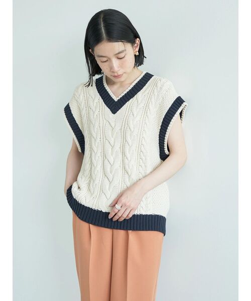 AMERICAN HOLIC（アメリカンホリック）の「Vネックチルデンケーブル