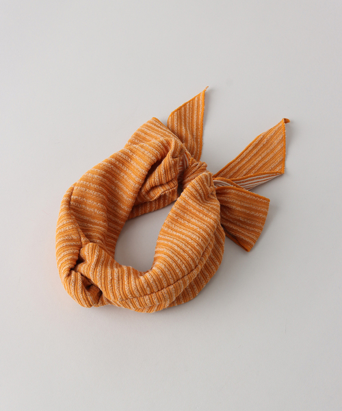 La Maison de Lyllis（メゾンドリリス）の「【La Maison de Lyllis / ラ メゾン ド リリス】BERBERE（ヘアバンド・レディース・オレンジ/ブラック・FREE）」の2枚目の写真