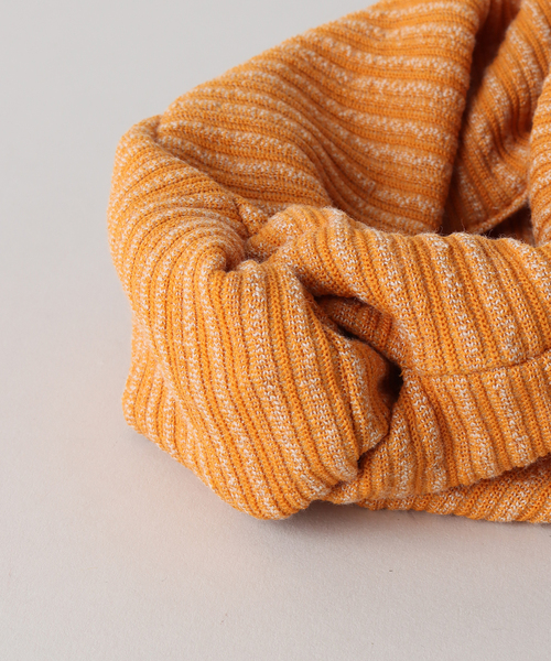 La Maison de Lyllis（メゾンドリリス）の「【La Maison de Lyllis / ラ メゾン ド リリス】BERBERE（ヘアバンド・レディース・オレンジ/ブラック・FREE）」の13枚目の写真