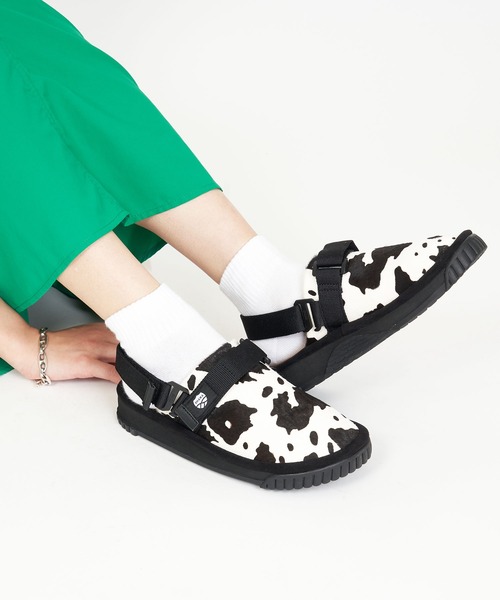 SHAKA（シャカ）の「SNUG CLOG COWHAIR SK-248（サンダル・レディース・その他/キャメル/レオパード/ゼブラ・23/24/25/26/27/28/22）」の3枚目の写真