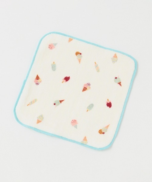 petit main（プティマイン）の「アソートハンカチ（その他小物・キッズ・ピンク/レッド/ライトグリーン/ネイビー/マスタード/ライトブルー/ラベンダー/ライトカーキ/アイボリー/ライトピンク・FREE）」の3枚目の写真