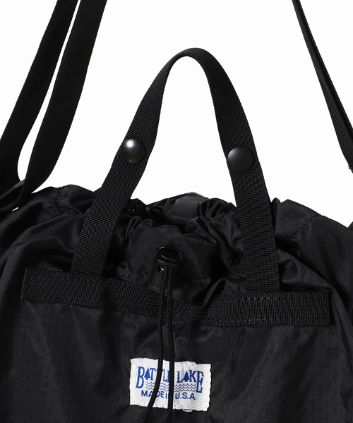 plage(プラージュ)の「【BATTLE LAKE/バトルレイク】 RIPSTOP STOAWAY ショルダーバッグ(ショルダーバッグ・レディース・ブラック・FREE)」の12枚目の写真