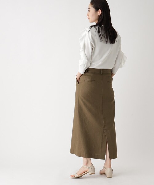 OPAQUE.CLIP(オペークドットクリップ)の「◆アンクルストラップローヒールサンダル(サンダル・レディース・ベージュ/ブラック系/ブラック/ピンクゴールド・02/03)」の11枚目の写真