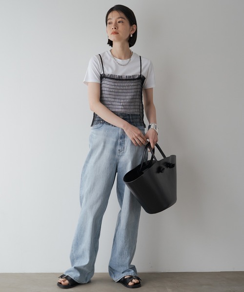 新品タグ付き Loungedress（ラウンジドレス）チュールビスチェ LOUNGEDRESS（ラウンジドレス）の「チュールビスチェ