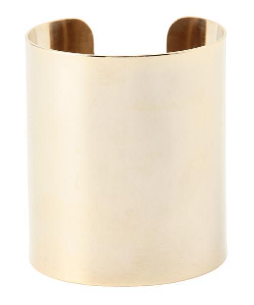 BEAMS LIGHTS Women's(ビームスライツ ウィメンズ)の「【MORE 1月号 掲載】VOTAN TOKYO / メタル バングルL(バングル/リストバンド・レディース・シルバー/ゴールド・ONE SIZE)」の4枚目の写真