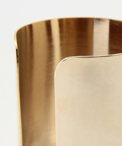 BEAMS LIGHTS Women's(ビームスライツ ウィメンズ)の「【MORE 1月号 掲載】VOTAN TOKYO / メタル バングルL(バングル/リストバンド・レディース・シルバー/ゴールド・ONE SIZE)」の9枚目の写真