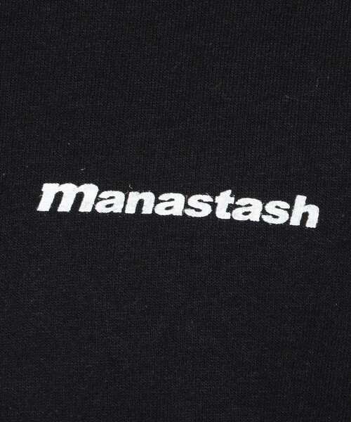 MANASTASH(マナスタッシュ)の「MANASTASH/マナスタッシュ/90s SleeveLogo L/S T-Shrits/袖ロゴロングスリーブTシャツ(Tシャツ/カットソー・メンズ・ブラック/ホワイト/ゴールド・XL/L/M)」の7枚目の写真