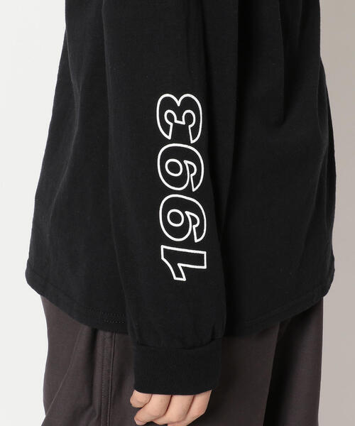 MANASTASH(マナスタッシュ)の「MANASTASH/マナスタッシュ/90s SleeveLogo L/S T-Shrits/袖ロゴロングスリーブTシャツ(Tシャツ/カットソー・メンズ・ブラック/ホワイト/ゴールド・XL/L/M)」の9枚目の写真