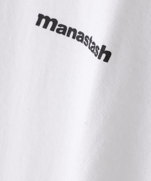 MANASTASH(マナスタッシュ)の「MANASTASH/マナスタッシュ/90s SleeveLogo L/S T-Shrits/袖ロゴロングスリーブTシャツ(Tシャツ/カットソー・メンズ・ブラック/ホワイト/ゴールド・XL/L/M)」の15枚目の写真
