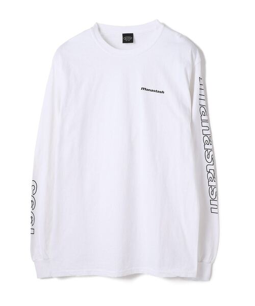 MANASTASH(マナスタッシュ)の「MANASTASH/マナスタッシュ/90s SleeveLogo L/S T-Shrits/袖ロゴロングスリーブTシャツ(Tシャツ/カットソー・メンズ・ブラック/ホワイト/ゴールド・XL/L/M)」の16枚目の写真