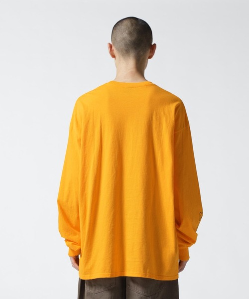 MANASTASH(マナスタッシュ)の「MANASTASH/マナスタッシュ/90s SleeveLogo L/S T-Shrits/袖ロゴロングスリーブTシャツ(Tシャツ/カットソー・メンズ・ブラック/ホワイト/ゴールド・XL/L/M)」の19枚目の写真