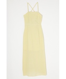 SUMMER GINGHAM CHECK ドレス