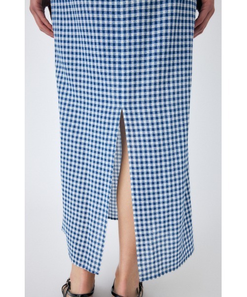 MOUSSY(マウジー)の「SUMMER GINGHAM CHECK ドレス(ワンピース・レディース・オレンジ/ネイビー/イエロー・1/2)」の10枚目の写真