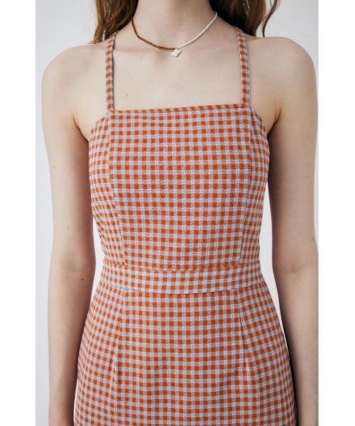 MOUSSY SUMMER GINGHAM CHECK ドレス MOUSSY（マウジー）の「SUMMER GINGHAM CHECK ドレス