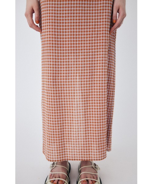 MOUSSY SUMMER GINGHAM CHECK ドレス MOUSSY（マウジー）の「SUMMER GINGHAM CHECK ドレス