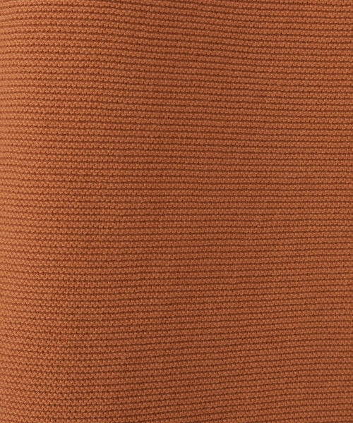 NOLLEY'S goodman（ノーリーズグッドマン）の「《ビジカジ対応》ホールガーメント 半袖ニットポロシャツ（ポロシャツ・メンズ・オレンジ/グレイッシュベージュ/ブラック/ダークネイビー・M/L）」の10枚目の写真