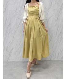 dazzlin | バックリボンホールドタックキャミワンピース(ワンピース)