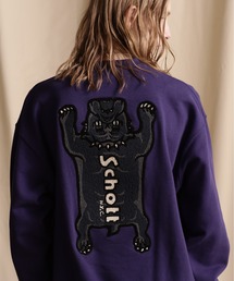 schott（ショット）の「Schott/ショット/CREW SWEAT TIBETAN BULLDOG/クルーネックスウェット チベタンブルドッグ（スウェット・メンズ）」