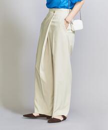 BEAUTY&YOUTH UNITED ARROWS | ポプリンラップワイドパンツ 2 -ウォッシャブル-(その他パンツ)