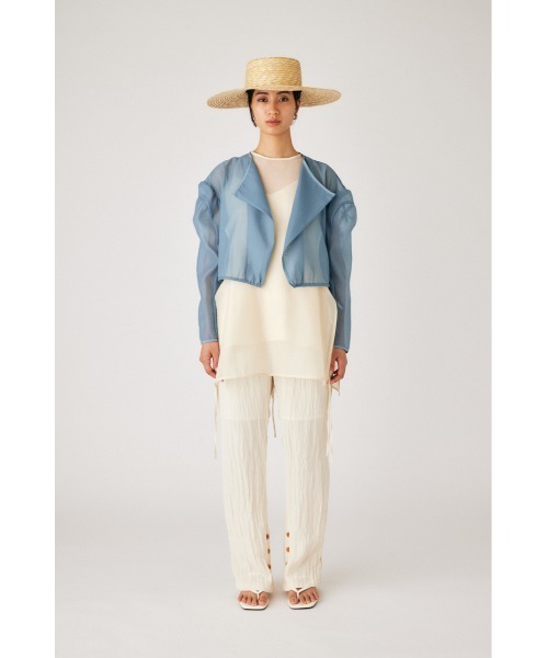 M_（エムアンダーバー）の「【M_】WRINKLE パンツ（その他パンツ・レディース・アイボリー/ブラック/ネイビー・1/2）」の13枚目の写真